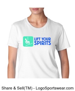 Gildan Ladies Softstyle T-Shirt Design Zoom